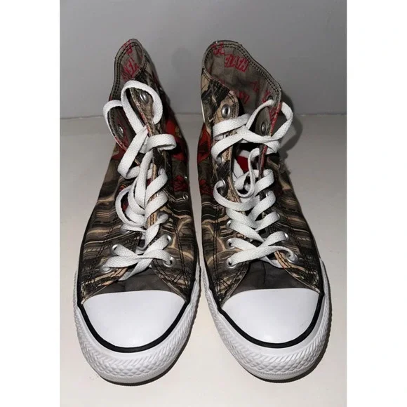 RARE VTG Converse High Top The Flash Gordon DC Comic Unisex Shoe SneakerSZ 7/9
